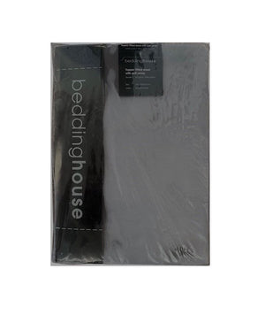 Hoeslaken Splittopper - Jersey - Antraciet - 160 x 200/210cm