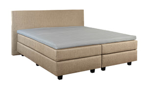 Boxspring ELLA - Niet verstelbaar - Meubelstof Figaro Beige 102