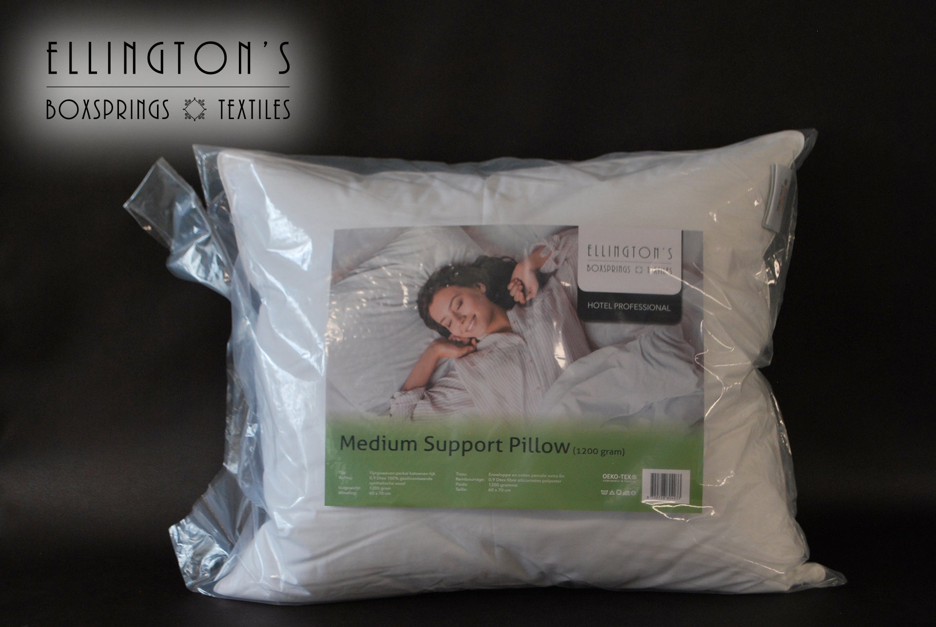 Ellington's Medium Support Pillow 1200gr