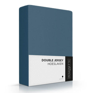 Hoeslaken Double - Jersey - Teal