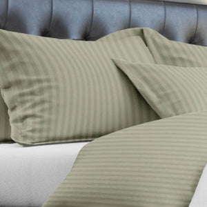 Satin d'or Satjinstreep Ivoor - Detail
