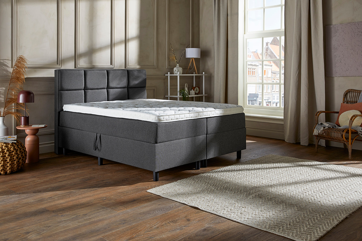 Boxspring LUNA - opbergboxspring