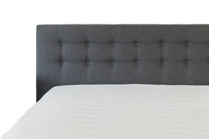 Detail hoofdbord Boxspring PEPPA - Niet verstelbaar - Meubelstof Figaro