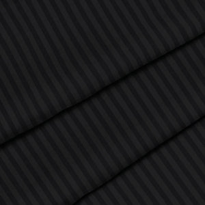 Satin d'or Satjinstreep Zwart- Detail