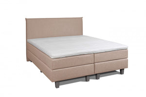 Boxspring DONNA - Niet verstelbaar - Meubelstof Sawana Beige 17