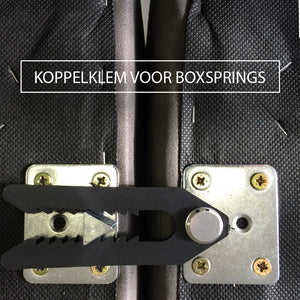 Koppelklem voor boxsprings